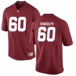 Youth Alabama Crimson Tide #60 Kendall Randolph Crimson Replica NCAA College Football Jersey 2403XPLB2